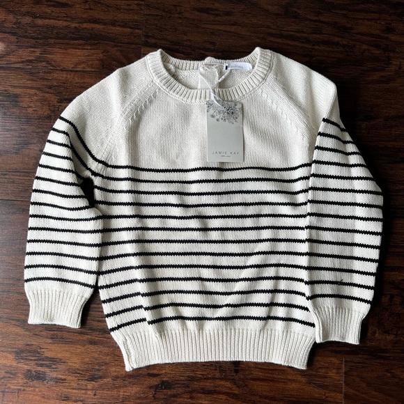 Jamie Kay Stripe Knit - Oatmeal Marle - Picture 2 of 7